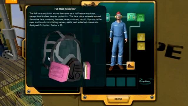 Use of safety equipment-Virtual Oil Platform смотреть онлайн