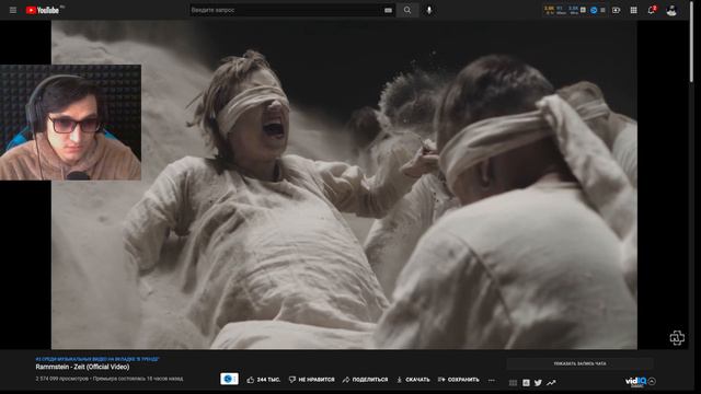 РЕАКЦИЯ SPGS Rammstein - Zeit (Official Video) смотреть онлайн