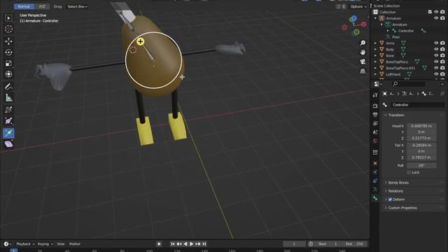 Making a Skinned Mesh Rig for my Roblox Game! (Blender) смотреть онлайн