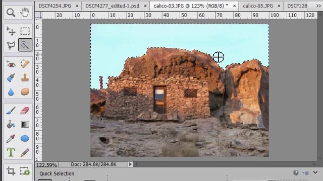 How to Use the Quick Selection Tool in Adobe Photoshop Elements 15 14 13 12 11 Tutorial смотреть онлайн
