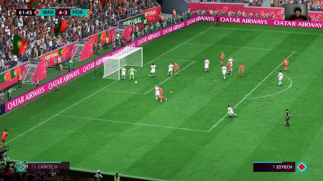 FIFA 23 - MOROCCO vs PORTUGAL - FIFA World Cup Qatar 2022 - 1/4 Finals - PC Gameplay - Full Match смотреть онлайн