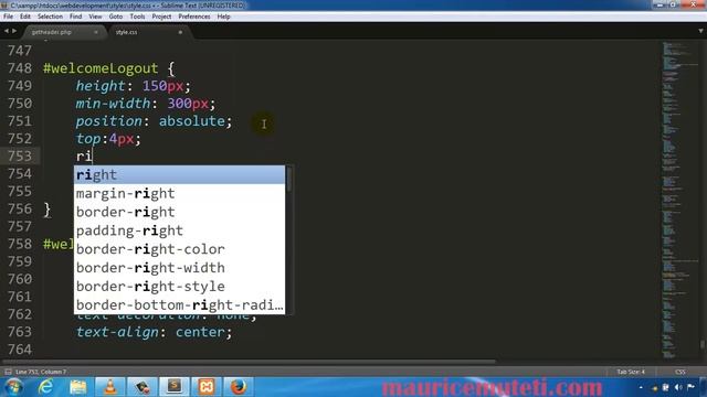 PHP Web Development How To Make A Website Tutorial 60 Logout Welcome Div смотреть онлайн