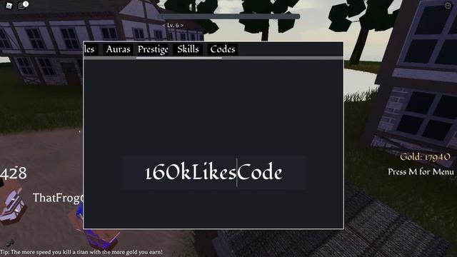 ALL *SECRET* NEW CODES IN (UNAOT) ROBLOX 2022 [Untitled Attack On Titan] (WORKINGCODES) FREE YENS
