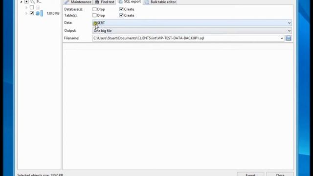 How to backup mysql database with HeidiSQL смотреть онлайн
