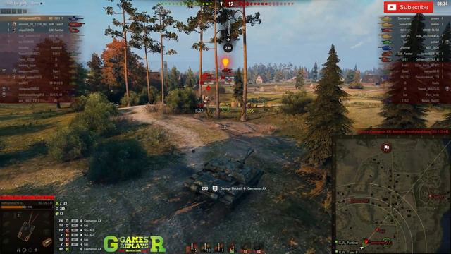 World of Tanks WZ-120-1G FT Replay - 7 Kills 6.4K DMG(Patch 1.5.1) смотреть онлайн