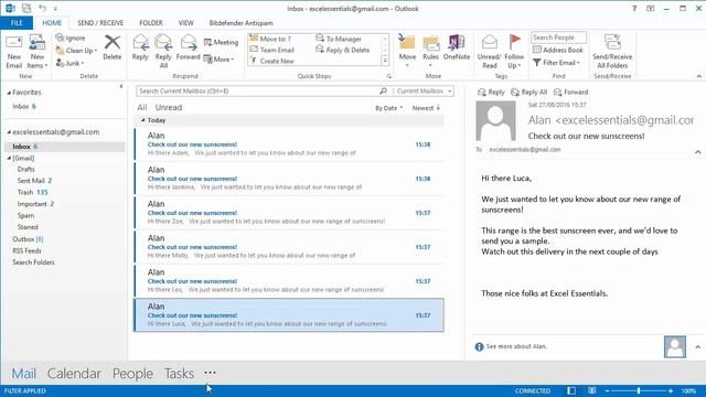 Excel VBA Introduction To Automating Outlook With VBA - The Emailing Section смотреть онлайн