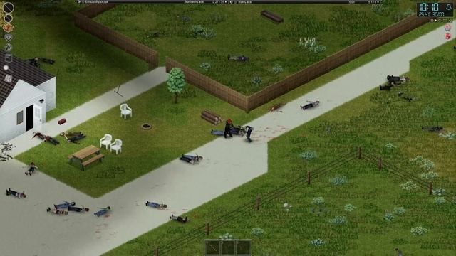 Project Zomboid #7. Снова вертолет. Выживание с максимальным количеством зомби. смотреть онлайн