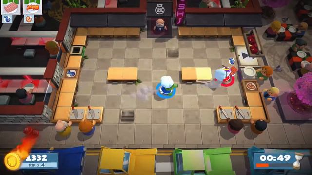 Overcooked 2 Funny Moments - SHE'S HONKING MAD!! смотреть онлайн