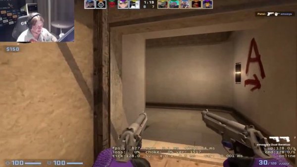 S1MPLE ИГРАЕТ ВМЕСТЕ С M0NESY НА ФЕЙСИТЕ! / СИМПЛ ЖЕСТКО ПОТЕЕТ ПРОТИВ РАБОТЯГ! (CS:GO)