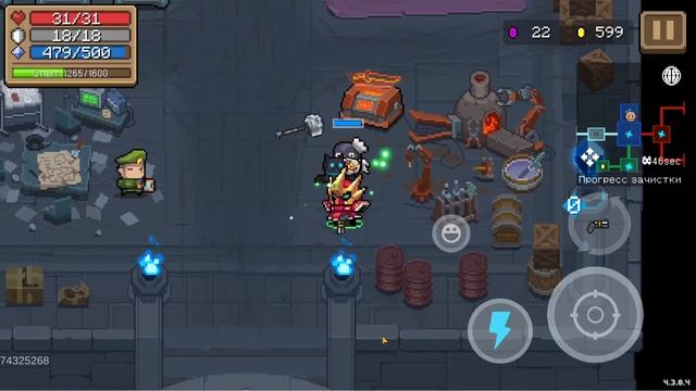 Далеко дошел в древнем портале ★ Мобильная игра Soul Knight на русском ★ Соул кнайт смотреть онлайн