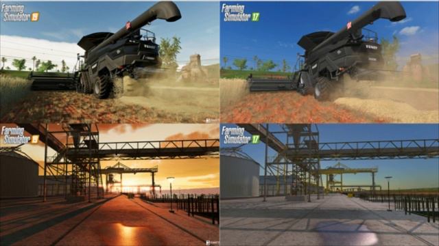 Farming Simulator 2019 | New Graphics | FS 19 vs FS 17 смотреть онлайн