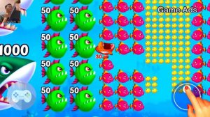 Fishdom Ads Mini Games Review (22) All New Levels Video Save The Fish vs The Bloop