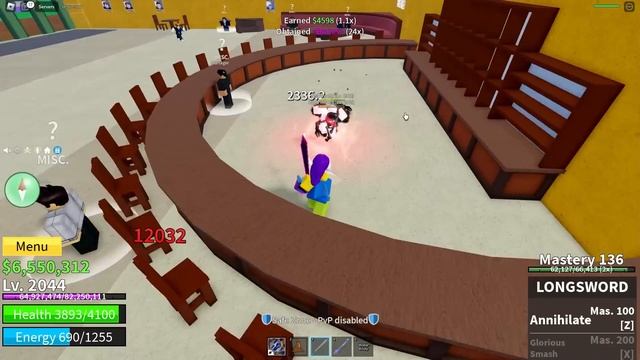 THE NEW GRASS SWORD SHOWCASE! *Insanely Strong* Roblox Blox Fruits смотреть онлайн