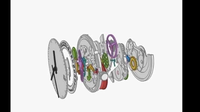 Механизм часов - Mechanical Watch Demonstration смотреть онлайн