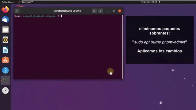 ? Desinstalar phpMyAdmin Ubuntu смотреть онлайн