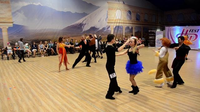 Хастл, Discofox, HDfest 2018, Strictly Open, 14 финала, заход 2, танец 2 смотреть онлайн