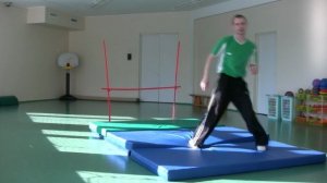 Прыжок в высоту с прямого разбега