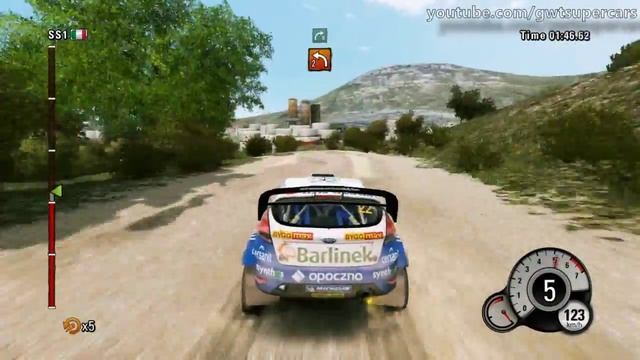 WRC 3: Ford Fiesta RS WRC - Italy Single Stage - Su Filigosu смотреть онлайн