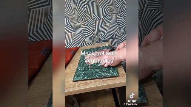 Mackerel With Vegetables #food #fishmenu #foodblogger