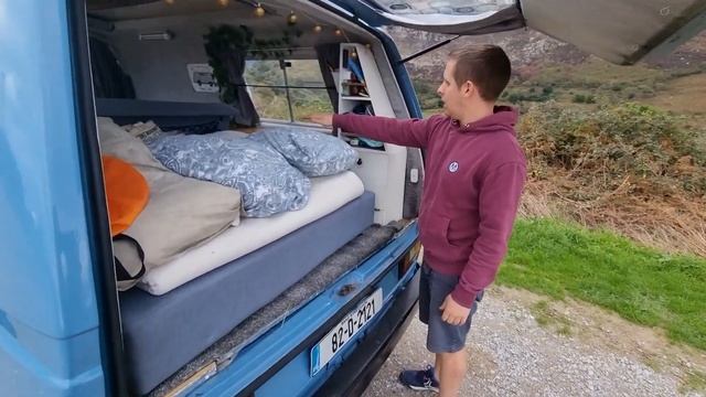 €4000 VAN TOUR | VW T3 Converted To Tiny Home For Full Time VAN LIFE. DIY BUILD #vantour #vanlife