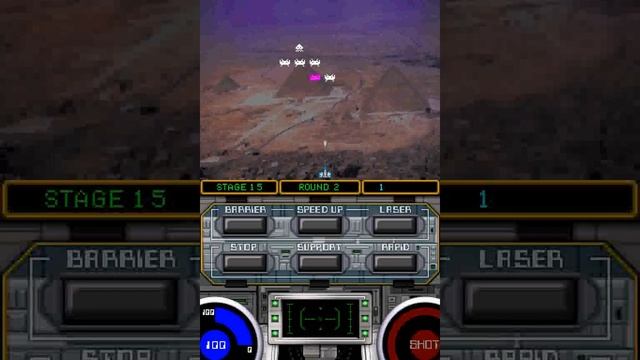 Space Invaders Revolution (DS) - Stage 15: Direction-Invader LV2 (Great Pyramids, Giza, Egypt) смотреть онлайн