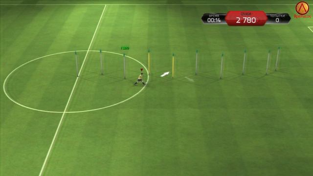 FIFA 14 | Отработка навыков | Дриблинг (Бронза) 5/13 смотреть онлайн