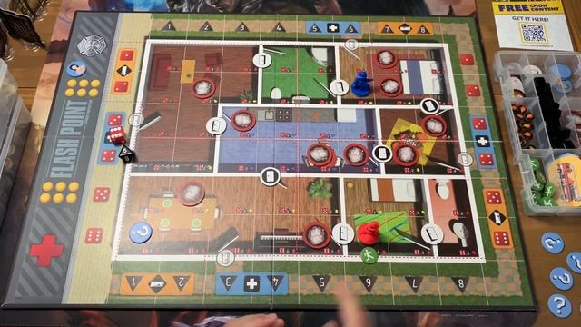Flash Point : Fire Rescue | Solo Playthrough смотреть онлайн