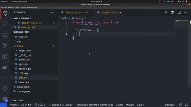 Django hello world смотреть онлайн