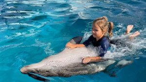 Детский Влог. Озорной дельфин. Истории для детей про приключения Ясмины в дельфинарии. Детское видео