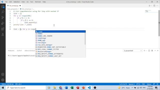 List Comprehensions in Python | Python Programming смотреть онлайн