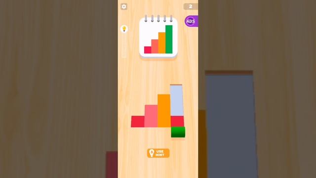 Color Roll 3D Level 2 || Short Games смотреть онлайн