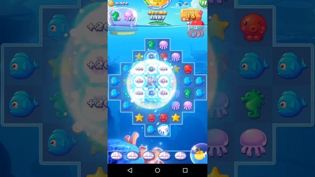 Ocean mania match 3 game level 3 смотреть онлайн
