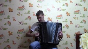 Синий платочек на баяне