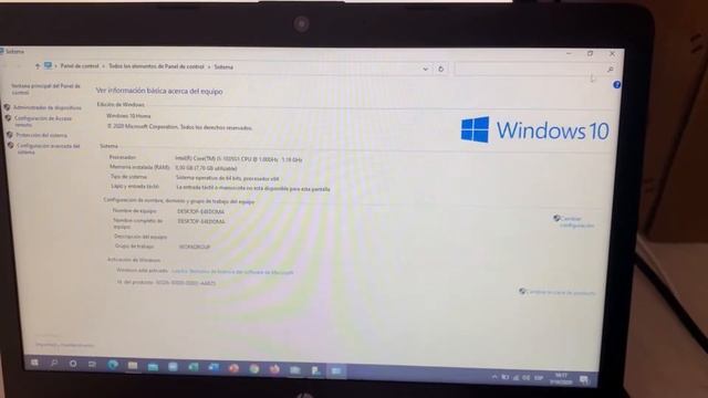 Hp G7 240 CORE I5 10MA G 8RAM 1TB 14" SOMOS DN SOLUCIONES смотреть онлайн