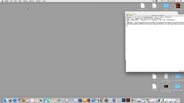 Filled shape animation using Python смотреть онлайн
