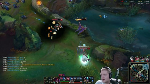 FULL AP AATROX MID (ACTUAL ONE SHOTS) - League of Legends Commentary смотреть онлайн