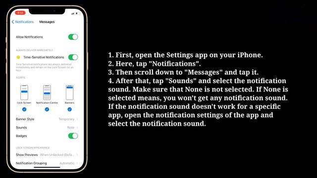 No Notification Sound on iPhone 13, 13 Pro, 13 Pro Max, 12, 12 Pro, 12 Pro Max on iOS 16 смотреть онлайн