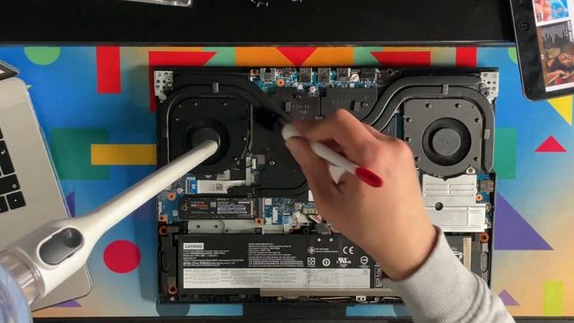 How to clean Lenovo Legion Laptops Fan смотреть онлайн