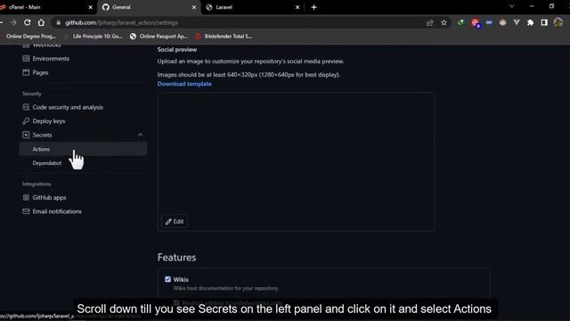 Deploying Laravel 9 App To a Shared Host - cPanel using GitHub Actions смотреть онлайн