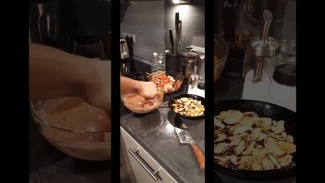 Итальянское блюдо в исполнении сына (пальчики оближешь) смотреть онлайн