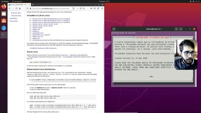 COMO INSTALAR O VIRTUALBOX NO UBUNTU смотреть онлайн