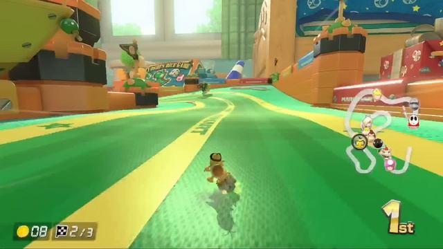 I did Everything In Mario Kart 8 Deluxe -Secret Character! смотреть онлайн