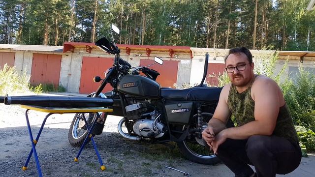 Резонаторы от компании " КК выхлопные системы" на Иж Юпитер 5 смотреть онлайн