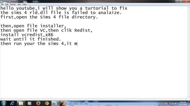 The Sims 4 RLD.dll file failed to initialize FIX TUTORIAL!! смотреть онлайн