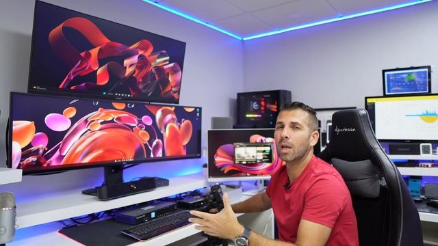 4 Computers & 3 Displays 1 Mouse and 1 Keyboard | How to Use a SUPER KVM | Tesmart смотреть онлайн