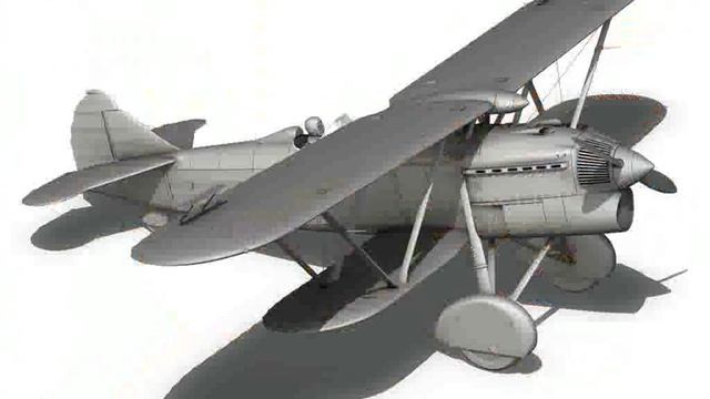 Fiat CR.32 - Italy Air Force - X Gruppo 3D model from CGTrader.com смотреть онлайн