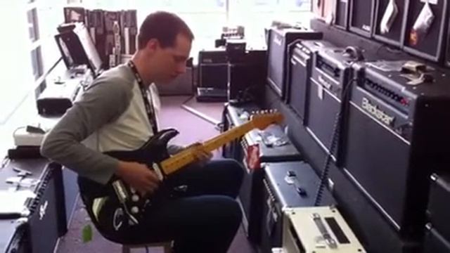 Fender David Gilmour Strat on Blackstar HD-20 Studio смотреть онлайн