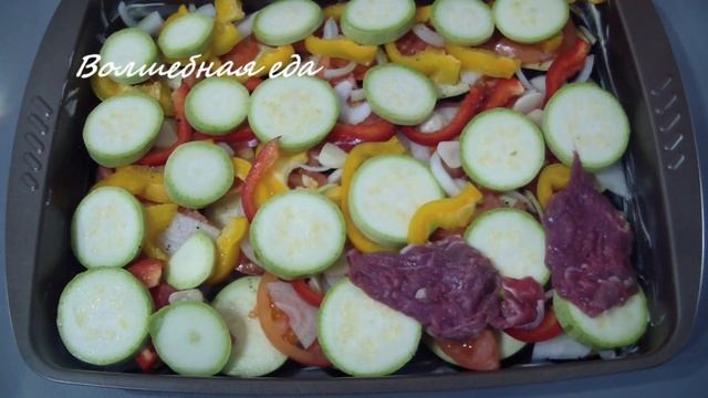 МУСАКА С БАКЛАЖАНАМИ!!! #Молдавская #кухня / Волшебная еда смотреть онлайн