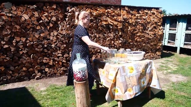 Літо, зиму годує! Готуємо ВИШНЯК, МОХІТО та КОМПОТ на ЗИМУ. Життя в селі, консервація смотреть онлайн