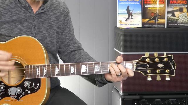Sweet Home Alabama by Lynyrd Skynyrd - 3 Chord Series EASY Guitar Lesson смотреть онлайн